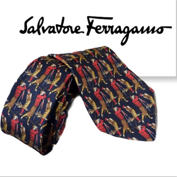 Salvatore Ferragamo Other - Salvatore Ferragamo Italian silk mens' tie